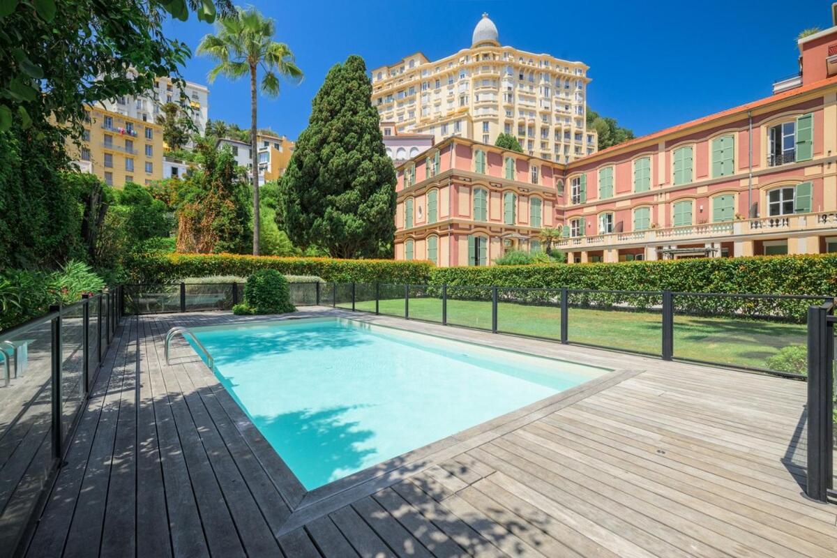 Le Coq Wagner - Garage - Swimming Pool Daire Menton Dış mekan fotoğraf